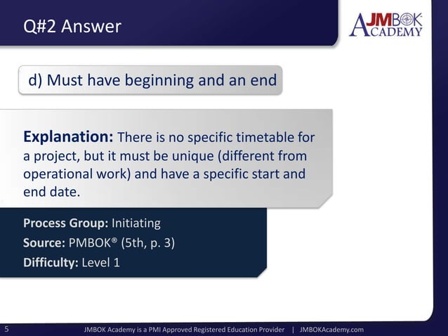 Project Management: Initiating Process Group - Lesson 1 | PPT