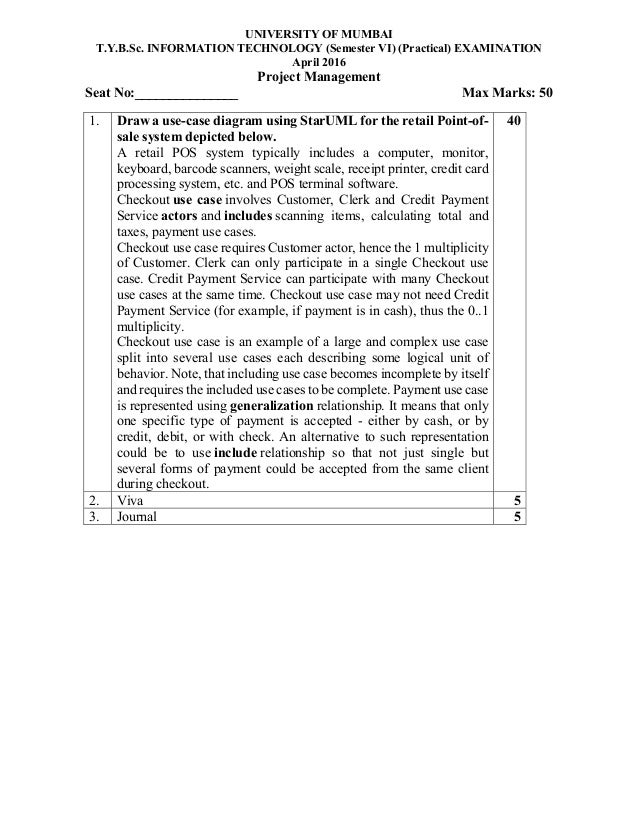 use diagram staruml project management 2016 sem vi practical slip use diagram staruml project management 2016 sem vi practical slip