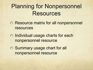 Finalizing your Project’s ParticipantsInform them that your project has been approved and when the work will startConfirm that they are still able to support your projectExplain what you will do to develop the project team and start the project workReconfirm the work you expect them to perform, when they’re to do it, and the amount of time you expect them to spend on it