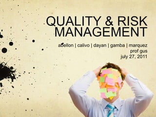 POOR EstimatesControlledPoor planningRushed, bloated, “low-balled” estimateUncontrolledFluctuation in Raw Materials costsInaccurate information