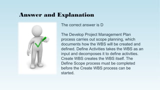 PMP Exam Sample Questions Set 8 | PPT