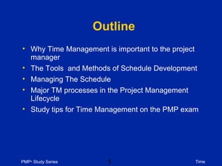 Pmp study: time | PPT
