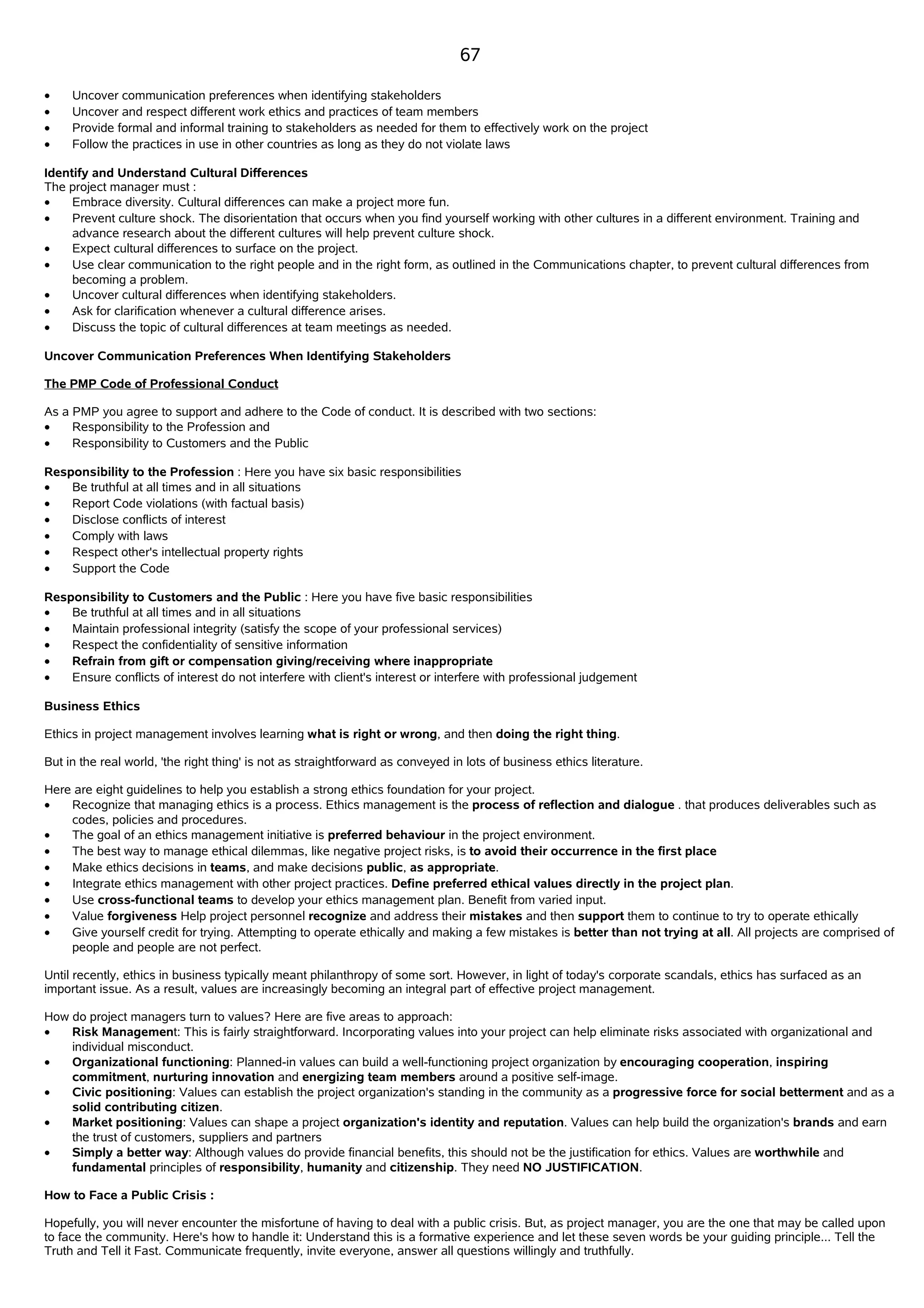 Free PMP notes,Free PMP Study Material,Free PMP Chapter wise notes,PMP Exam Notes, Free PMP Notes from Lesson Introduction to Stakeholder Management.