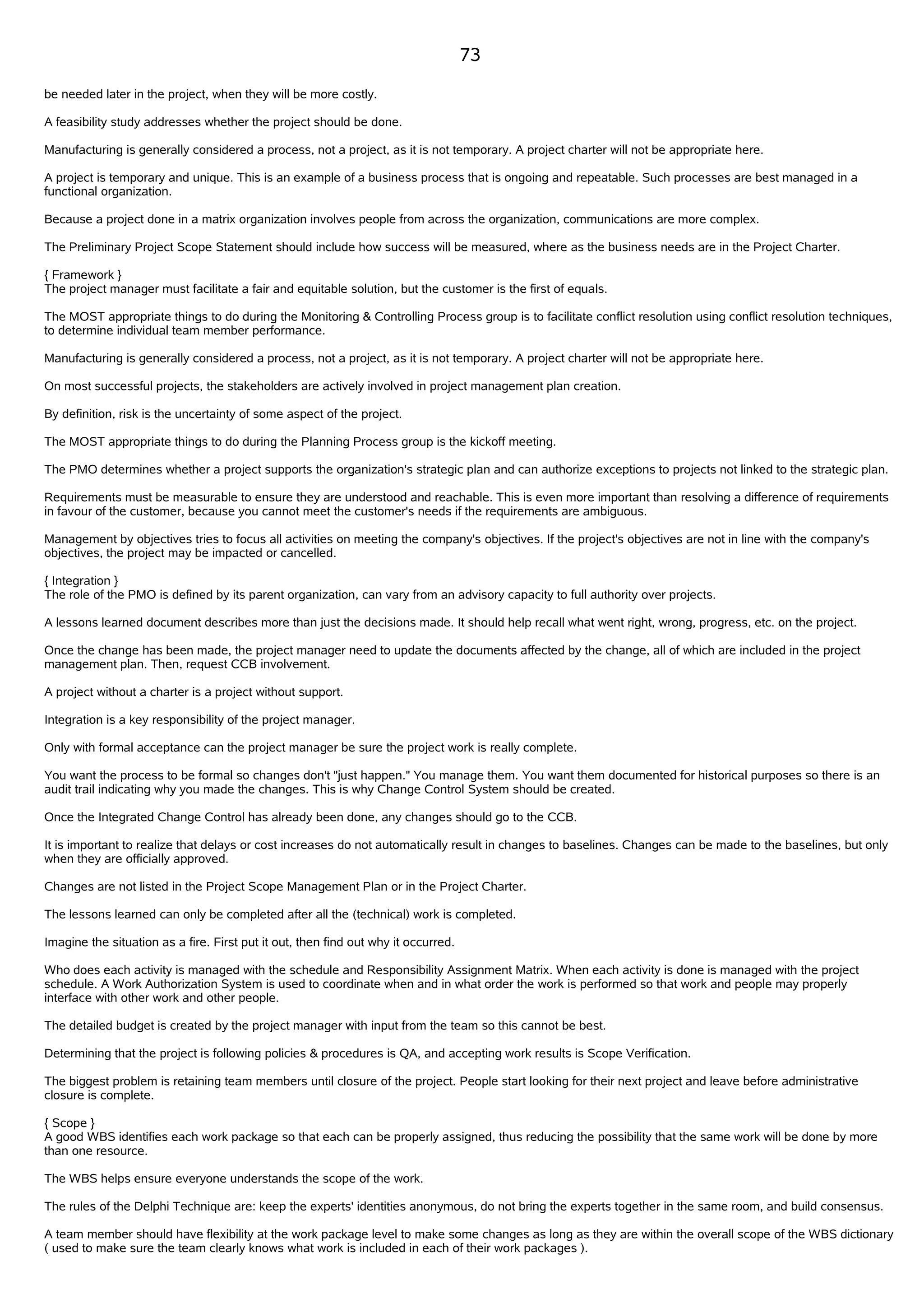 Free PMP notes,Free PMP Study Material,Free PMP Chapter wise notes,PMP Exam Notes, Free PMP Notes from Lesson Introduction to Stakeholder Management.