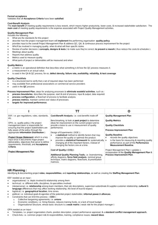 Pmp Notes Free PMP notes,Free PMP Study Material,Free PMP Chapter wise notes,PMP ...