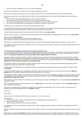 Pmp Notes Free PMP notes,Free PMP Study Material,Free PMP Chapter wise notes,PMP ...