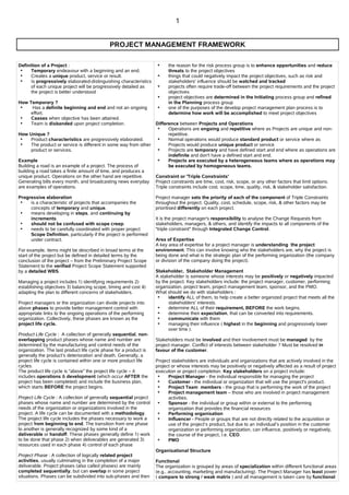 Free PMP notes,Free PMP Study Material,Free PMP Chapter wise notes,PMP Exam  Notes, Free PMP Notes from Lesson Introduction to Stakeholder Management.