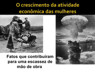 Fatos que contribuíram para uma escassez de mão de obra  