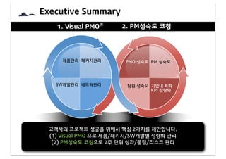 Pmo Case Study Visual 기업 프로젝트 성공을 위한 Visual PMO 및 PM성숙도 코칭 | PDF