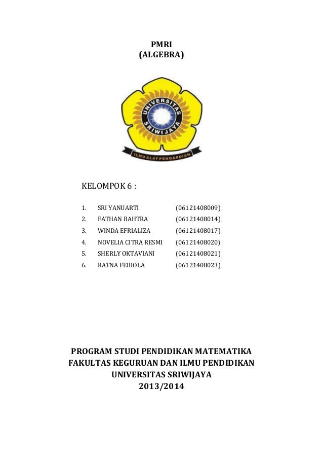 Latihan soal aljabar