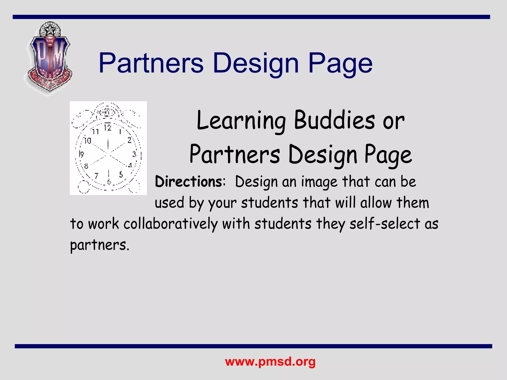 Partners Design Page 