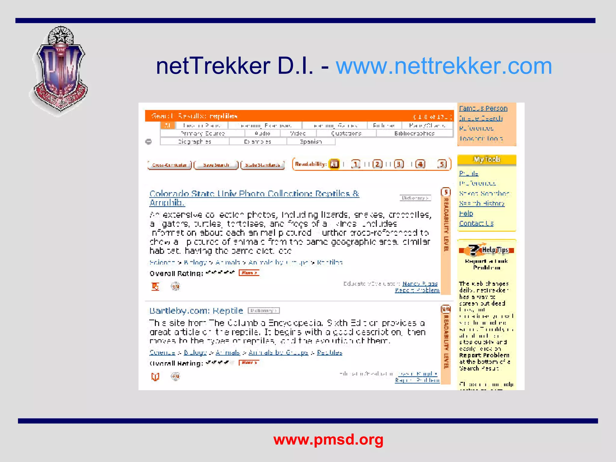 netTrekker D.I. -  www.nettrekker.com 