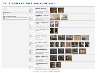 Emmanuelle Delmas-Glass @edgartdata
IIIF: Access to the World's Images - Ghent 2015
 
