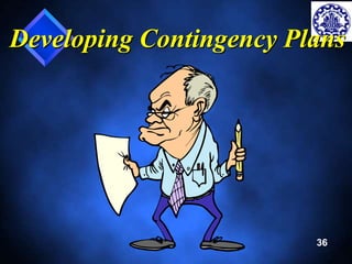 Developing Contingency Plans 
36 
 