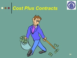 24 
Cost Plus Contracts 
 