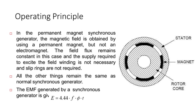Permanent Magnet Synchronous Generators Pdf