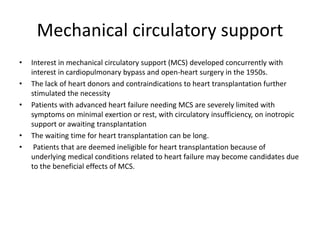 Recent Advances in Cardiothoracic Surgery | PPTX