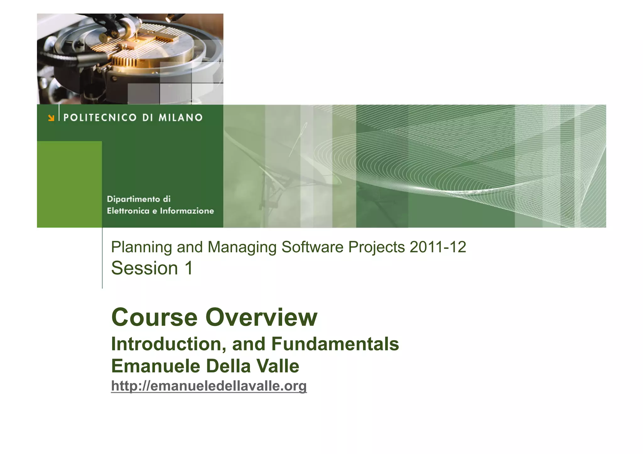 Software Project Management - Introduction and fundamentals | PPT
