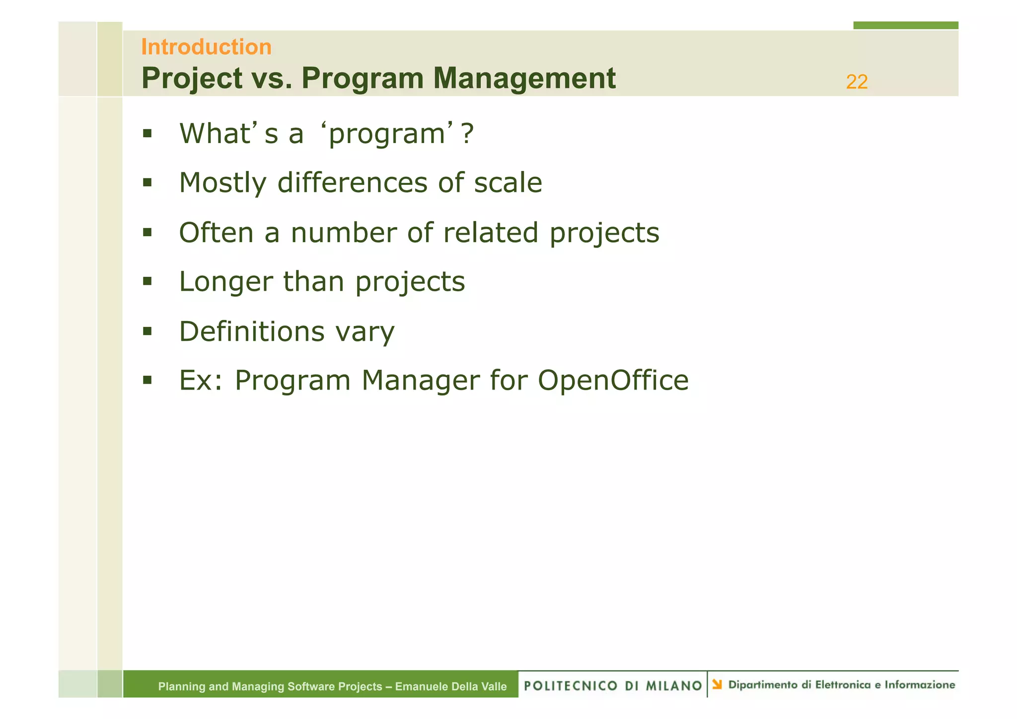 Software Project Management - Introduction and fundamentals | PPT