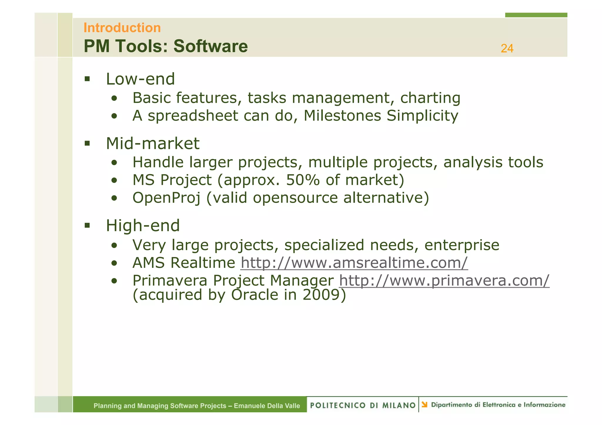 Software Project Management - Introduction and fundamentals | PPT