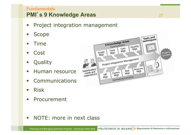 Software Project Management - Introduction and fundamentals | PPT