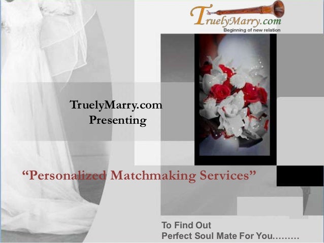 Personalized Matchmaking Services