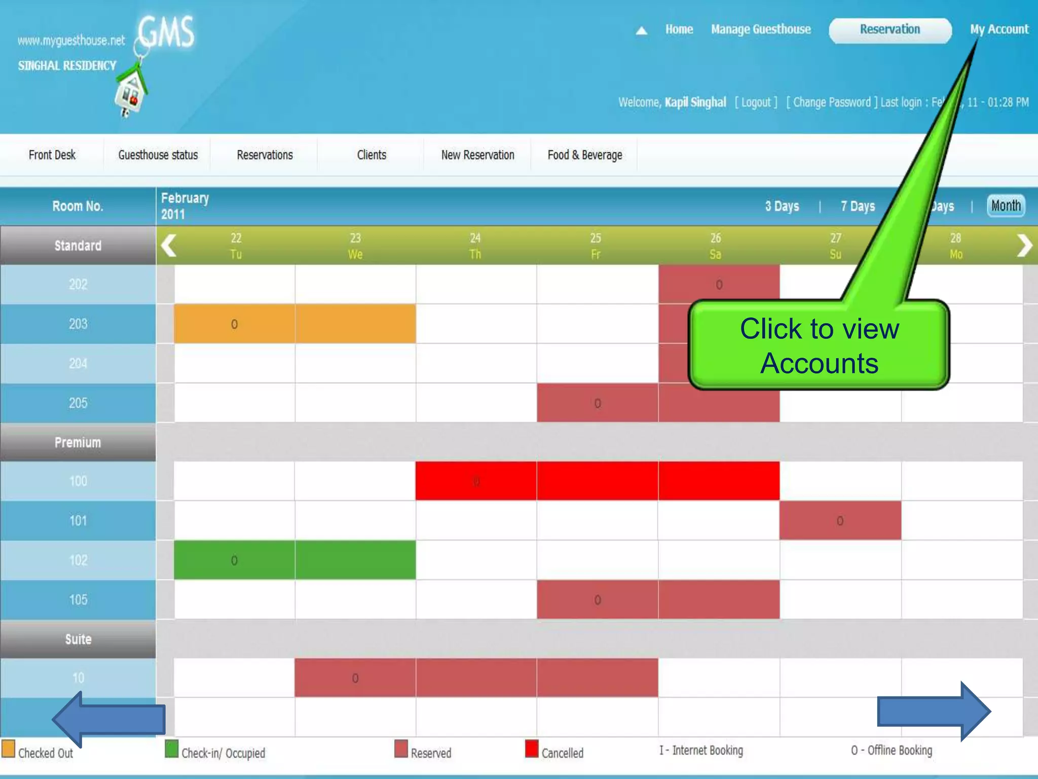 Click to view
 Accounts
 