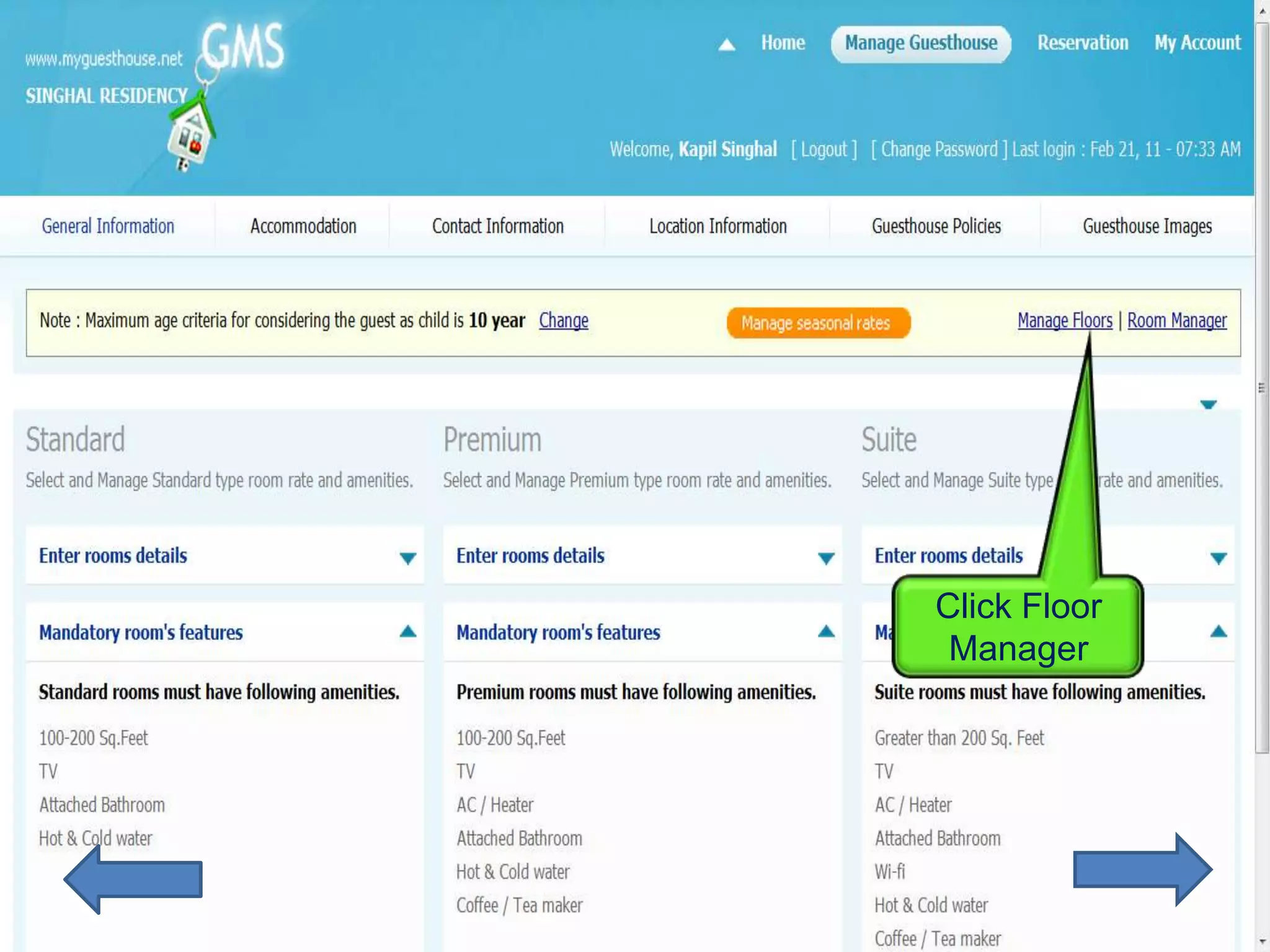 Click Floor
 Manager
 