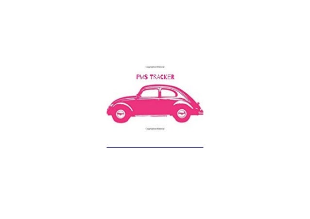 [EBOOK DOWNLOAD] PMS Tracker Monthly Period Menstrual
