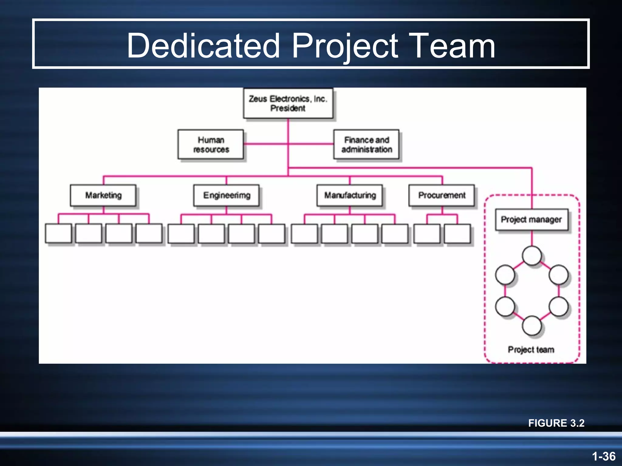 Dedicated Project Team FIGURE 3.2 