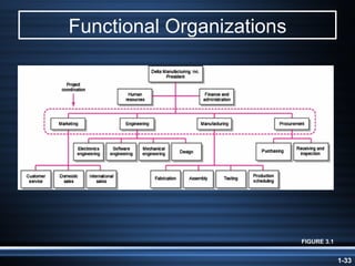 Functional Organizations FIGURE 3.1 