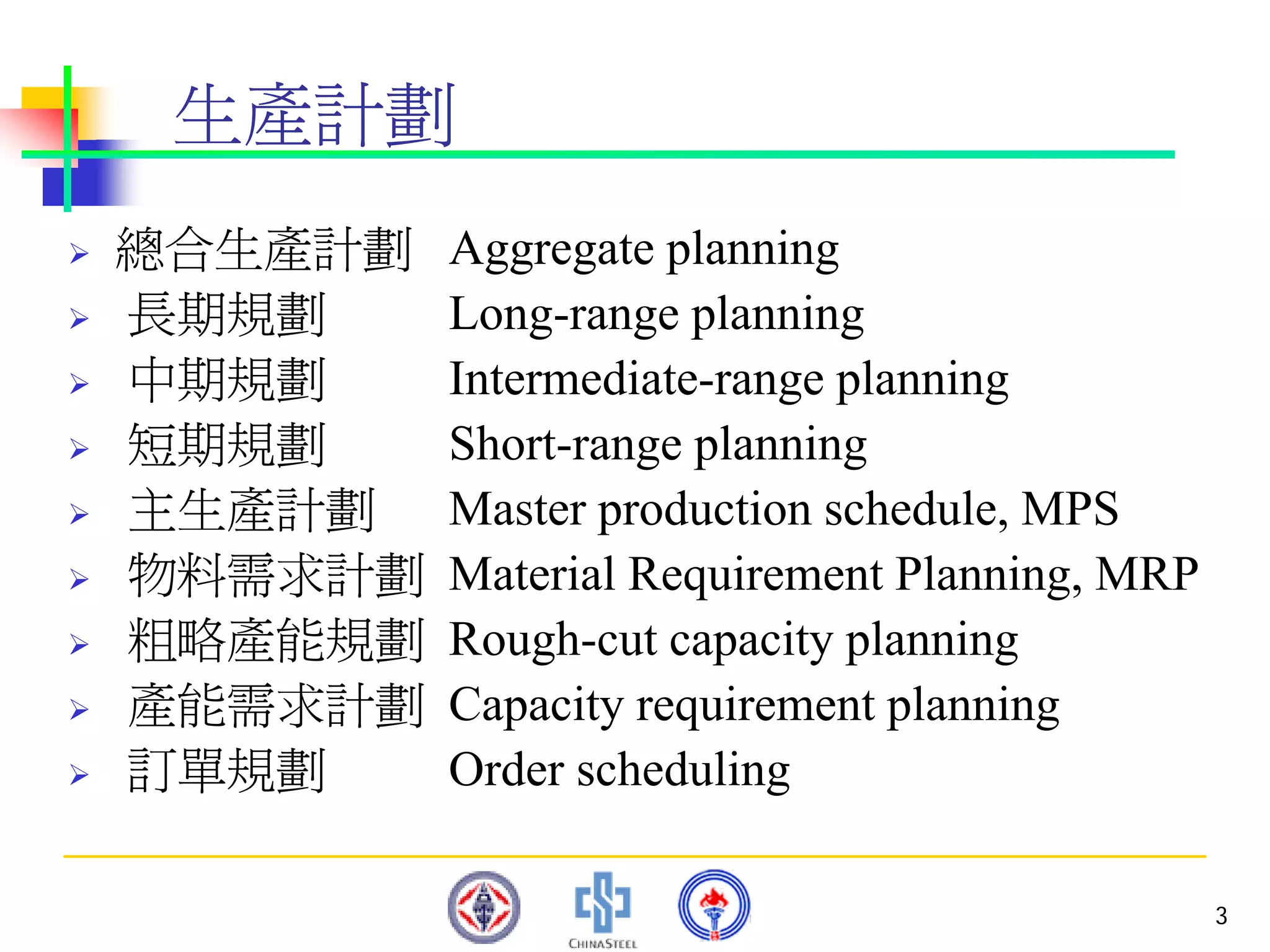 PMT-012-總合生產計劃