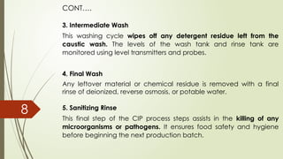 PROCESS AUTOMATION IN PHARMACEUTICAL: CLEANING IN PLACE & STERILIZATION ...