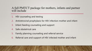 Pmtct Program PMTCT, ART, Voluntary HIV Counselling and testing in Nepal | PPTX