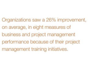 Project Management Trainings Survey
