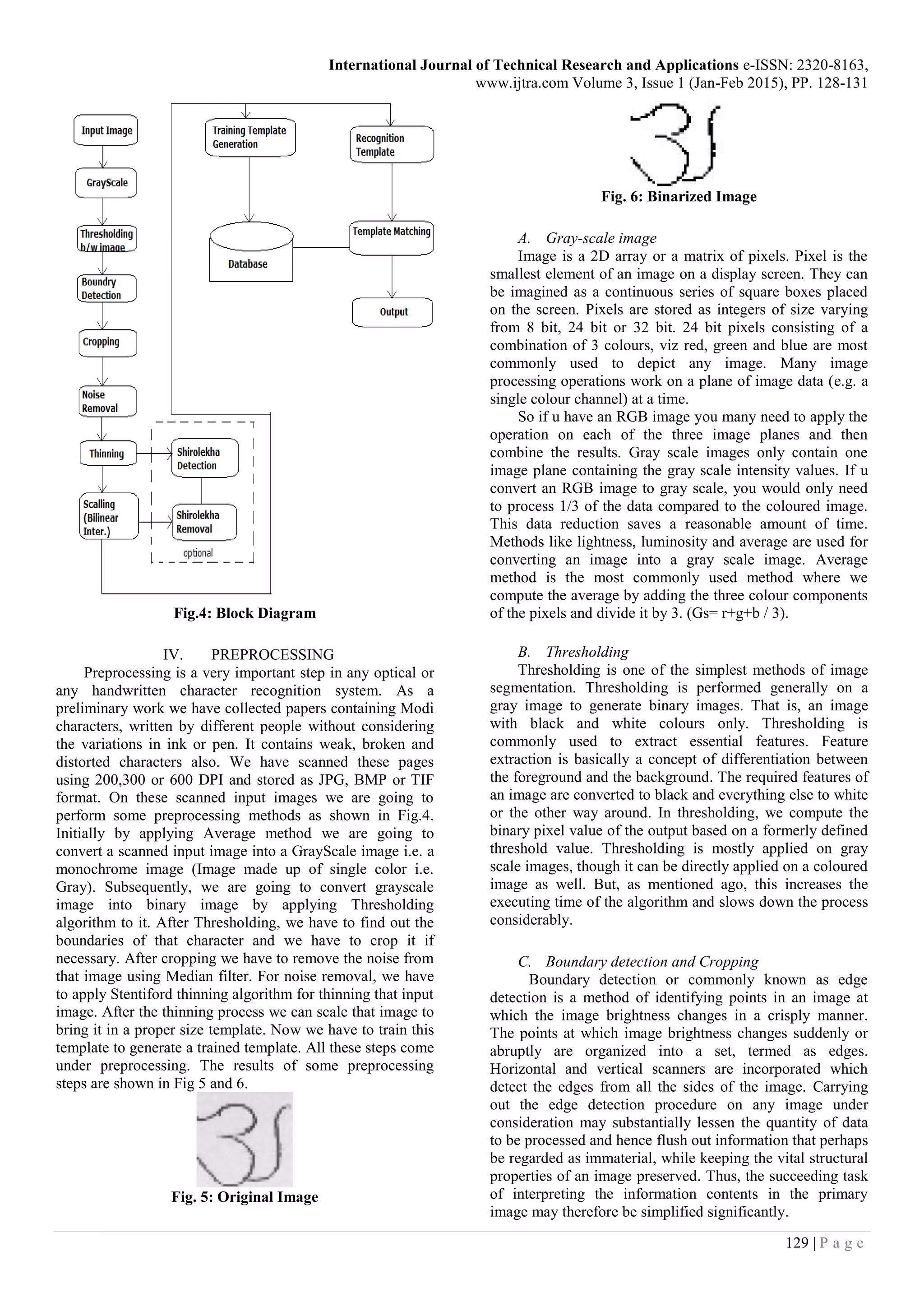 RECOGNITION AND CONVERSION OF HANDWRITTEN MODI CHARACTERS | PDF