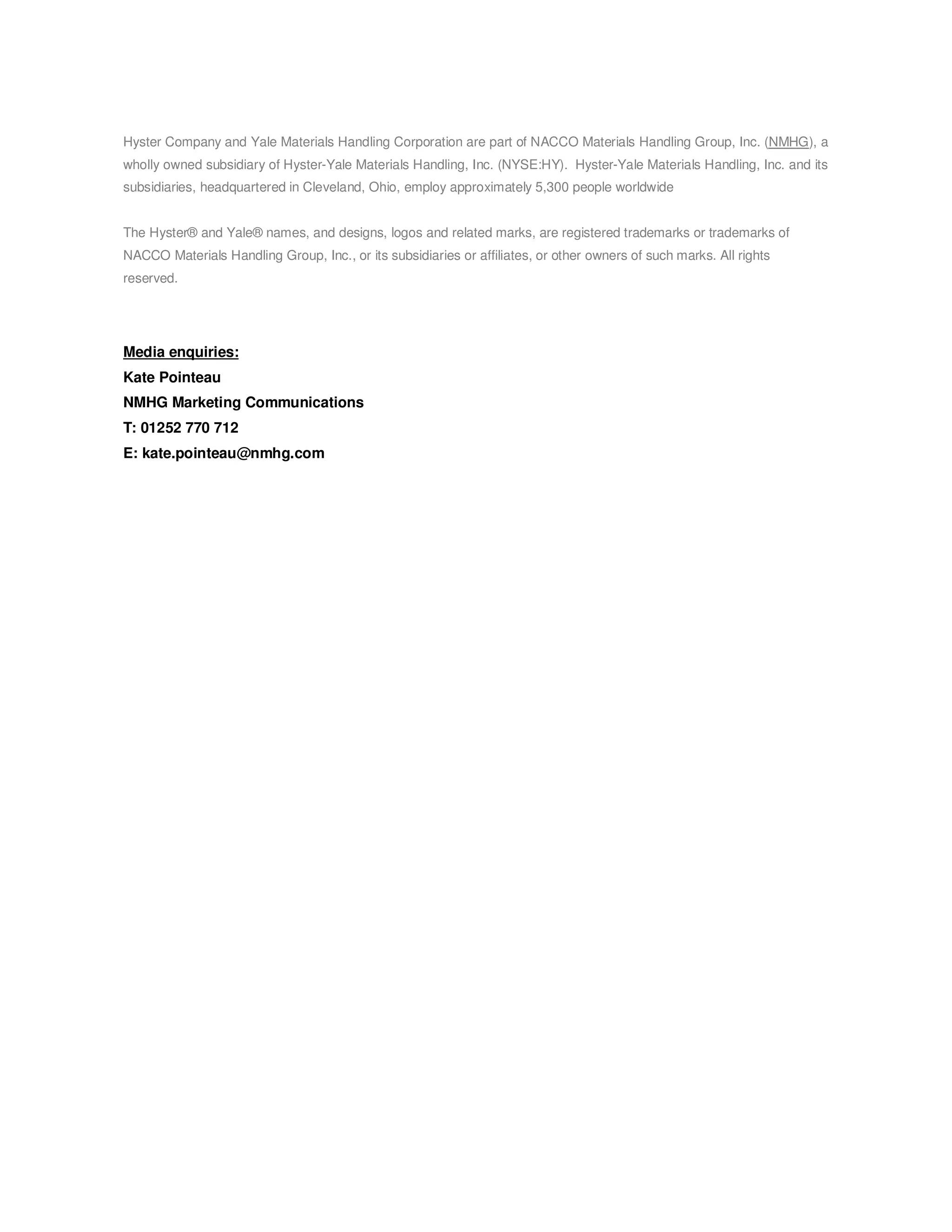 British Prime Minister visits NACCO Materials Handling Group (NMHG) f…