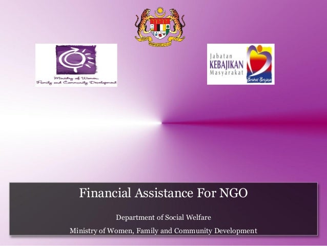 Pn Rosnah Sardi Jkm Financial Resources For Civil Society
