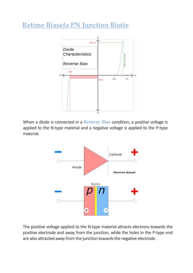 Pn junction diode class 12 investegatory project PDF