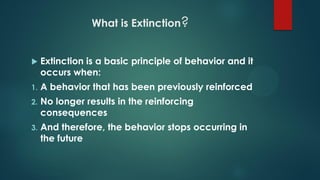 Dbt Extinction Examples Behavior modification technique in autism | PDF