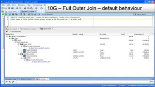 10G – Full Outer Join – default behaviour
 
