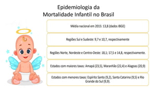Epidemiologia da
Mortalidade Infantil no Brasil
 