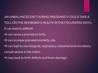 PHYSIOLOGICAL and BIOCHEMICAL CHANGES AND NUTRIENT NEEDS OF PREGNANT LADY