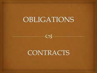 CONTRACTS
 