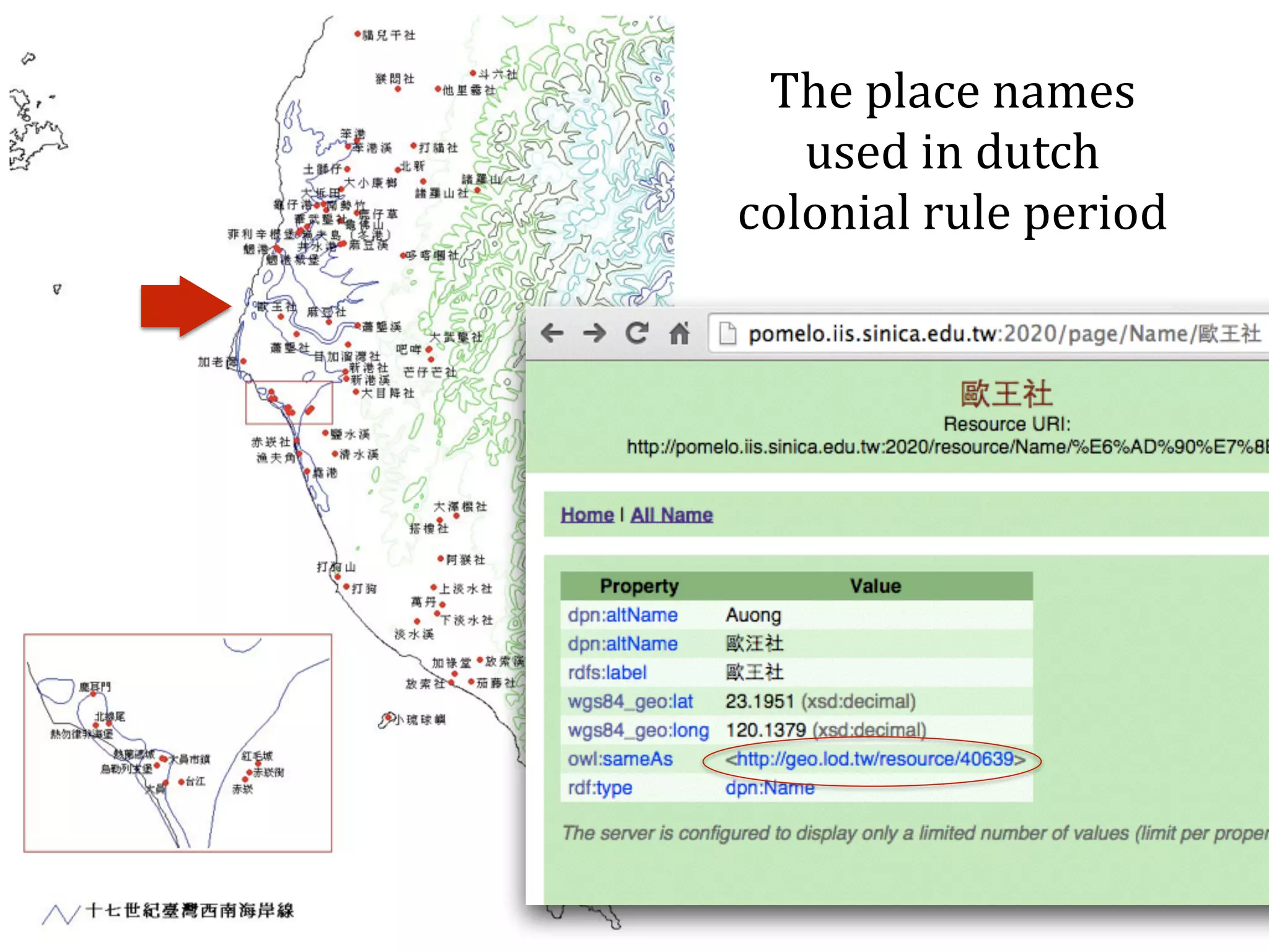 The 
place 
names 
used 
in 
dutch 
colonial 
rule 
period 
 