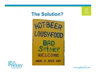 The Solution?

            !




                10
 