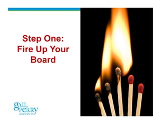 Step One:
Fire Up Your
   Board




               13
 