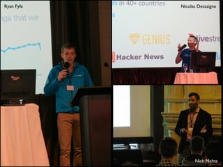 Ryan Fyfe Nicolas Dessaigne 
Nick Mehta 
 