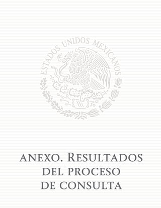 175
anexo. Resultados
del proceso
de consulta
 