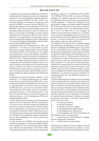 ACRONYMES ET ABREVIATIONS 
AFD Agence Française du Développement 
APE Association des Parents d’Elèves 
BAD Banque Africaine de Développement 
BEAC Banque des Etats de l’Afrique Centrale 
BID Banque Islamique de Développement 
CAB Réseau de télécommunication haut débit en Afrique Centrale 
CCP Centres de Chèques Postaux 
CCSRP Collège de Contrôle et de Surveillance des Revenus Pétroliers 
CDMT Cadre des Dépenses à Moyen Terme 
CEDEAO Communauté Economique Des Etats de l’Afrique de l’Ouest 
CELTEL 
TCHAD Société de Téléphonie Cellulaire au Tchad 
CEMAC Communauté Economique et Monétaire de l’Afrique Centrale 
CENI Commission Electorale Nationale Indépendante 
CESRAP Cellule de Suivi des Réformes de l’Administration Publique 
CFA Communauté Financière d’Afrique 
CID Circuit Intégré des Dépenses 
CILSS Comité permanent Inter Etat de Lutte contre la Sécheresse au Sahel 
CMIFD Comité National d’Intégration de la Femme au Développement 
CNC Centre National des Curricula 
CNR Comité National de Réinsertion 
COGES Comité de Gestion des Etablissements Sanitaires 
CSP Catégories Socio Professionnelles 
COJO Commission d’Ouverture et de Jugement des Offres 
DAI Indicateur d’Accès Numérique dans le domaine des télécommunications 
DURAH Projet du Développement Urbain et de l’Amélioration de l’Habitat 
ECOSIT Enquête sur la Consommation des Ménages et le Secteur Informel au Tchad 
EDST Enquête Démographique et de Santé au Tchad 
EPT Education Pour Tous 
FMI Fonds Monétaire International 
FRPC Facilité de Réduction de la Pauvreté et la Croissance 
IST/SIDA Infections Sexuellement Transmissibles/Syndrome Immuno Déficience Acquise 
KWH Kilo Watts Heures 
LMD Licence Maîtrise Doctorat 
TIGO Société de Téléphonie Cellulaire TIGO 
 
 
